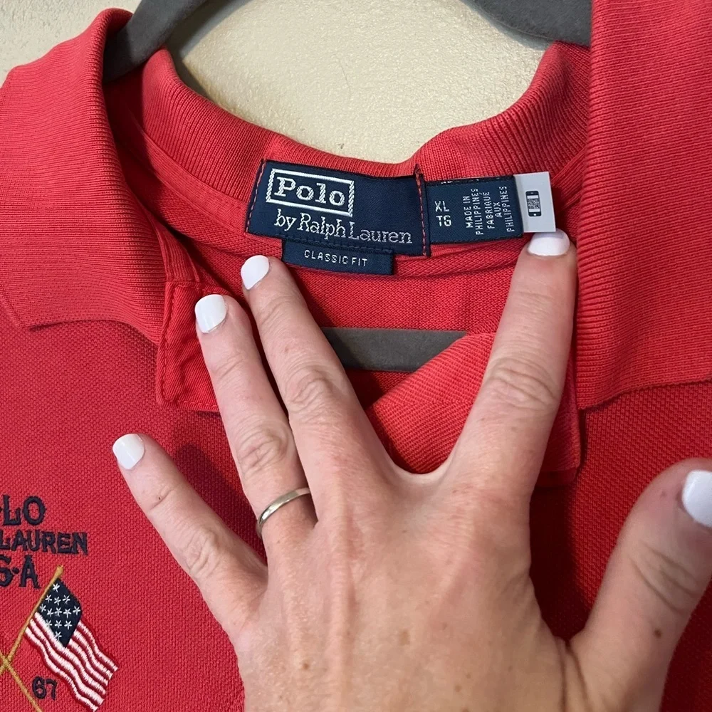 Polo Ralph Lauren Men’s Americana Mesh Polo NWT XL